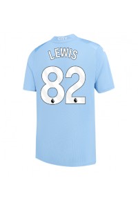 Fotbalové Dres Manchester City Rico Lewis #82 Domácí Oblečení 2023-24 Krátký Rukáv